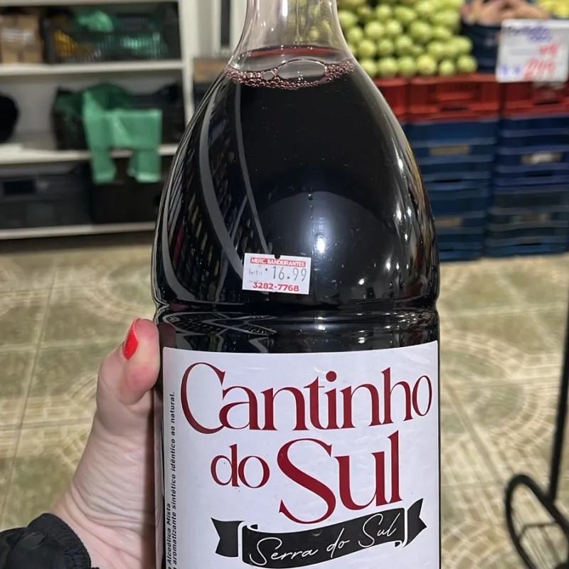 VINHO TINTO SUAVE CANTINHO DO SUL