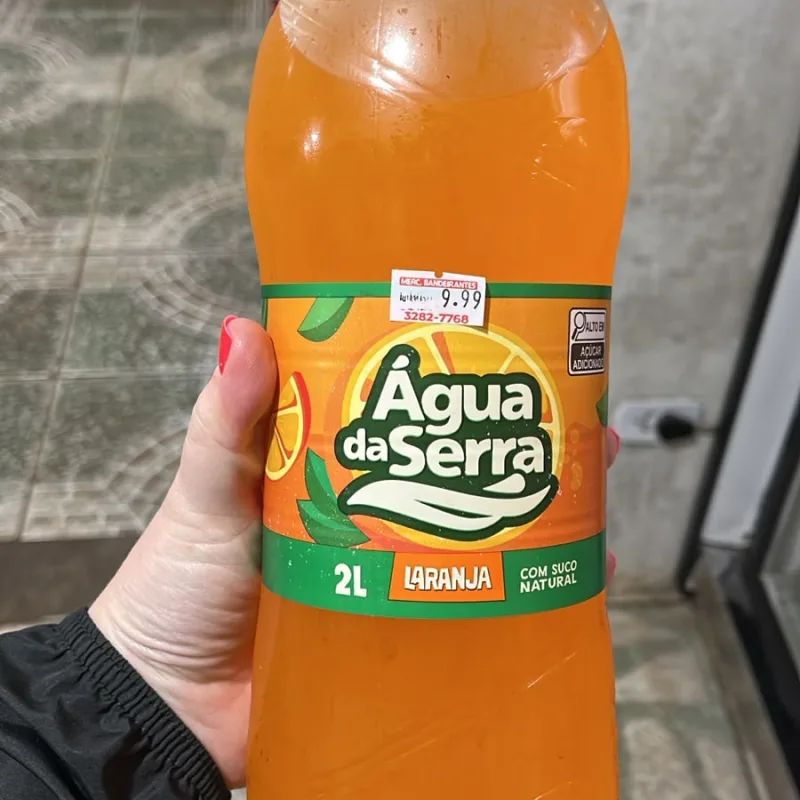 AGUA DA SERRA LARANJA 2L