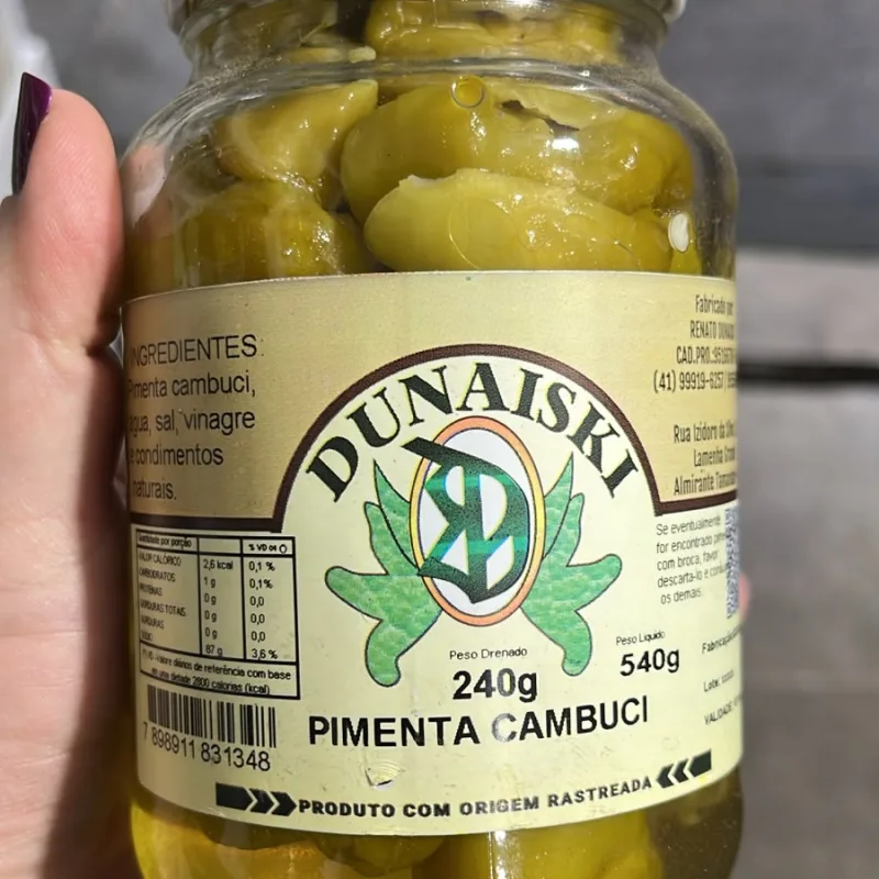 PIMENTA CAMBUCI 540g DUNAISKI