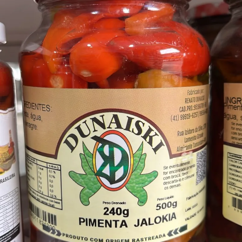 PIMENTA JALOKIA 500g DUNAISKI