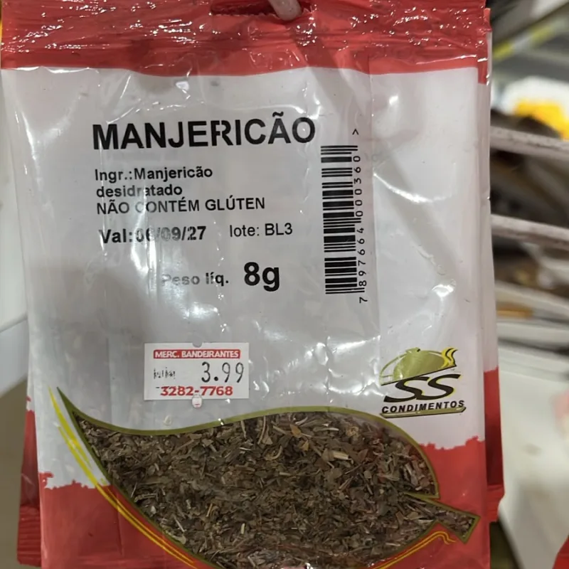 MANJERICAO 8g SS