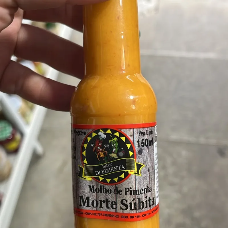 MOLHO DE PIMENTA MORTE SUBITA