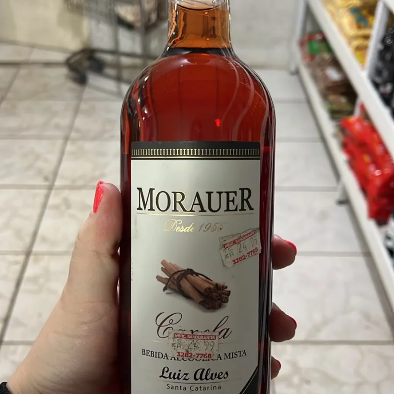 CACHAÇA MORAUER CANELA