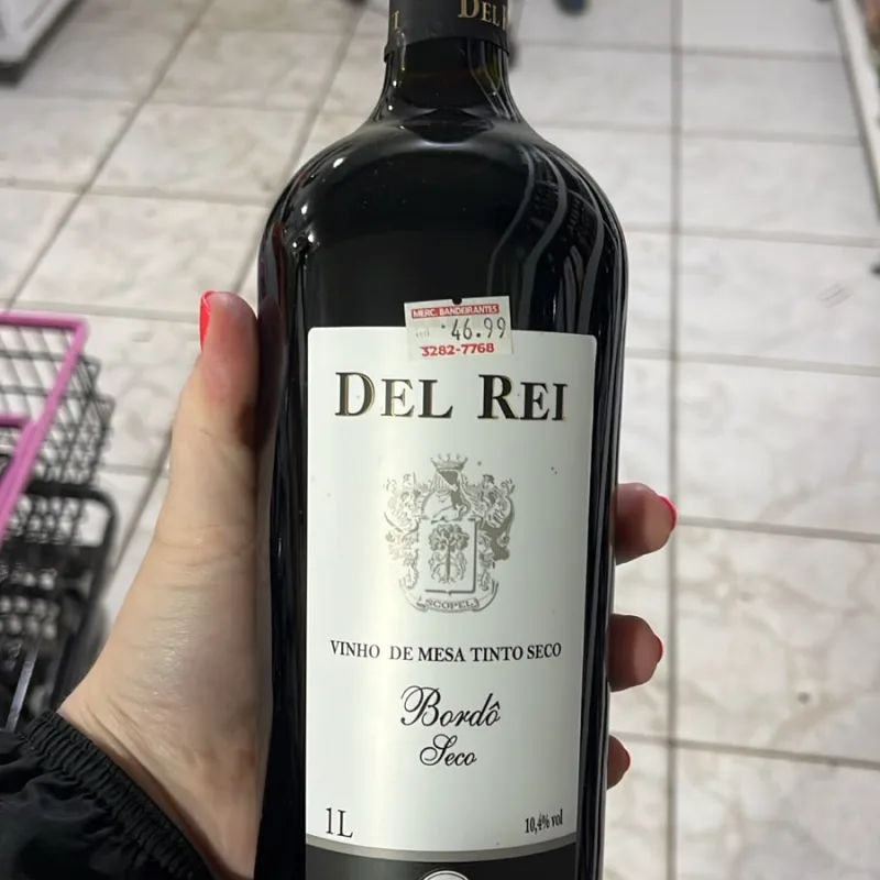 VINHO TINTO BORDO SECO DEL REI