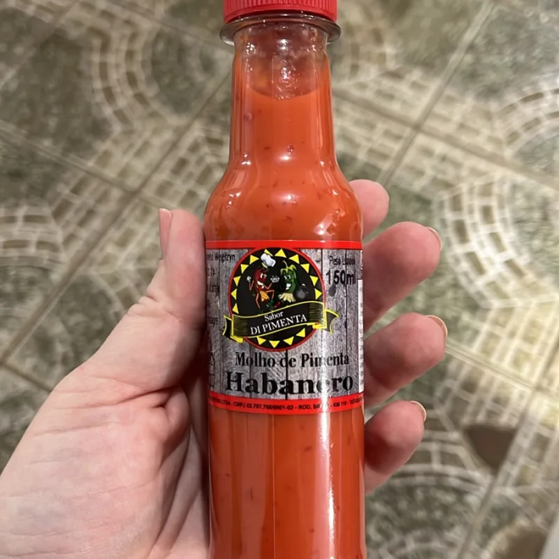 MOLHO DE PIMENTA HABANERO
